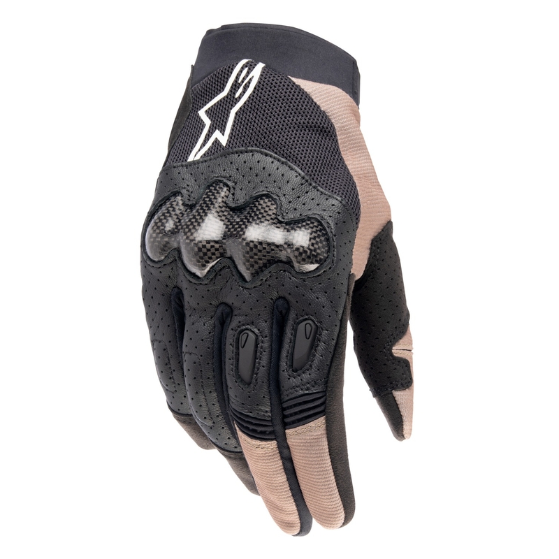 Alpinestars Megawatt 2 motocross käsineet musta-ruskea-valkoinen