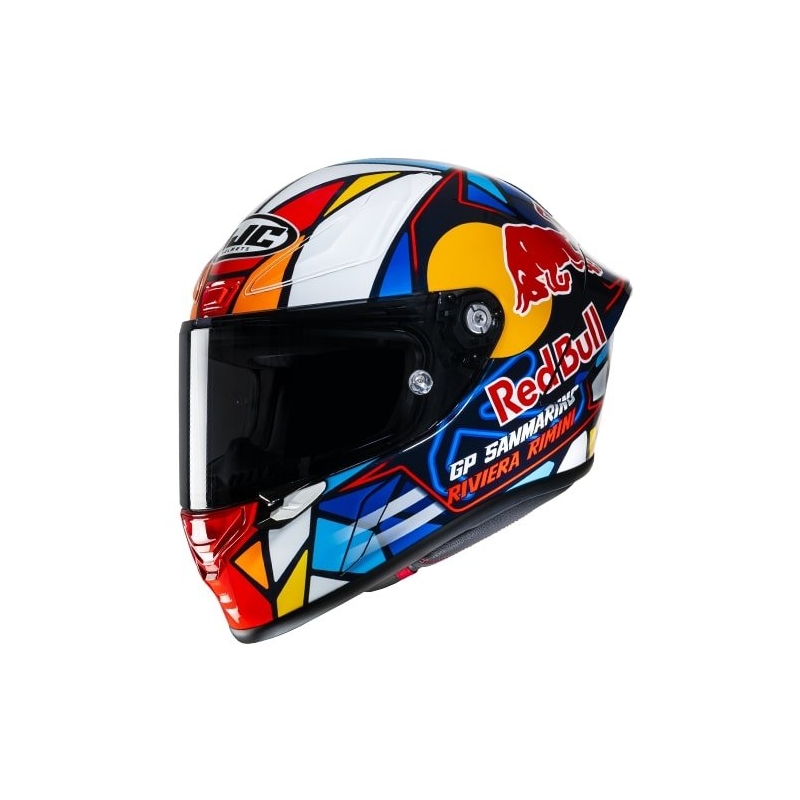 Integroitu moottoripyöräilykypärä HJC RPHA Redbull Misano GP MC21 monivärinen