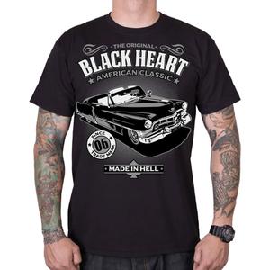 T-paita Black Heart Cadillac musta