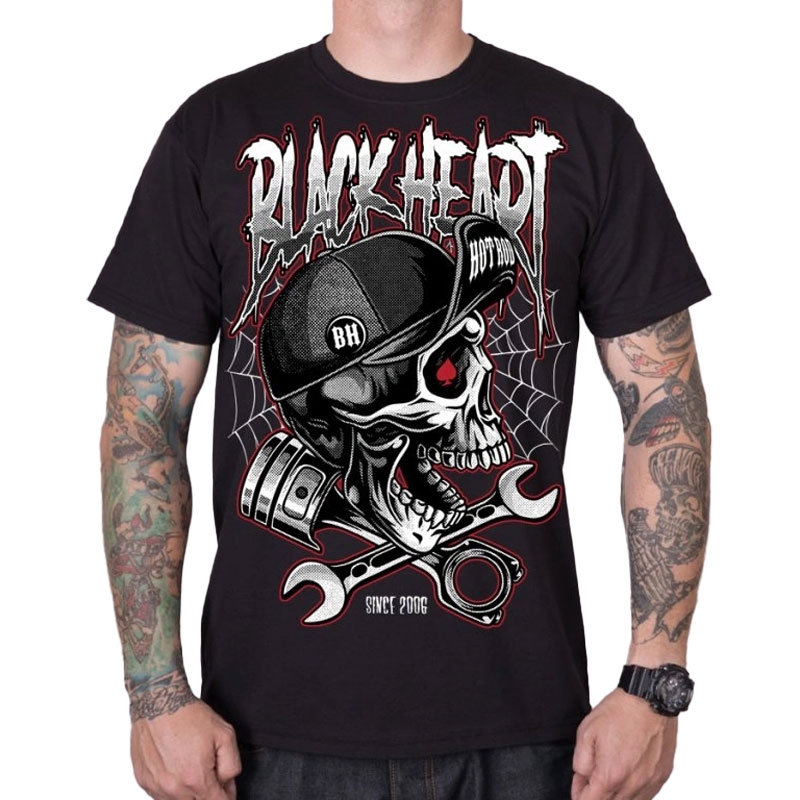 T-paita Black Heart Riot musta