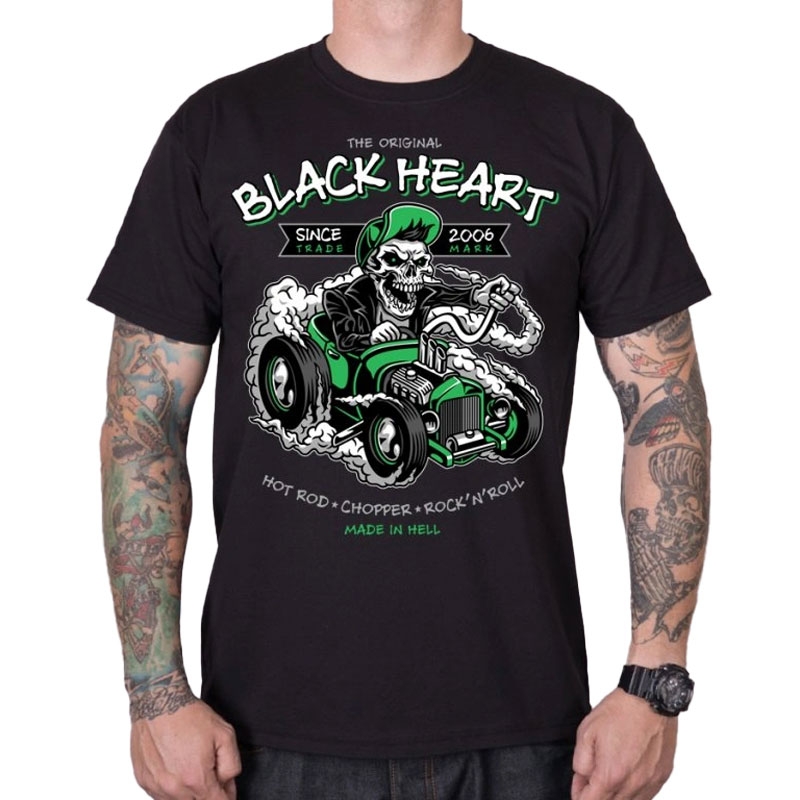 T-paita Black Heart Harper musta