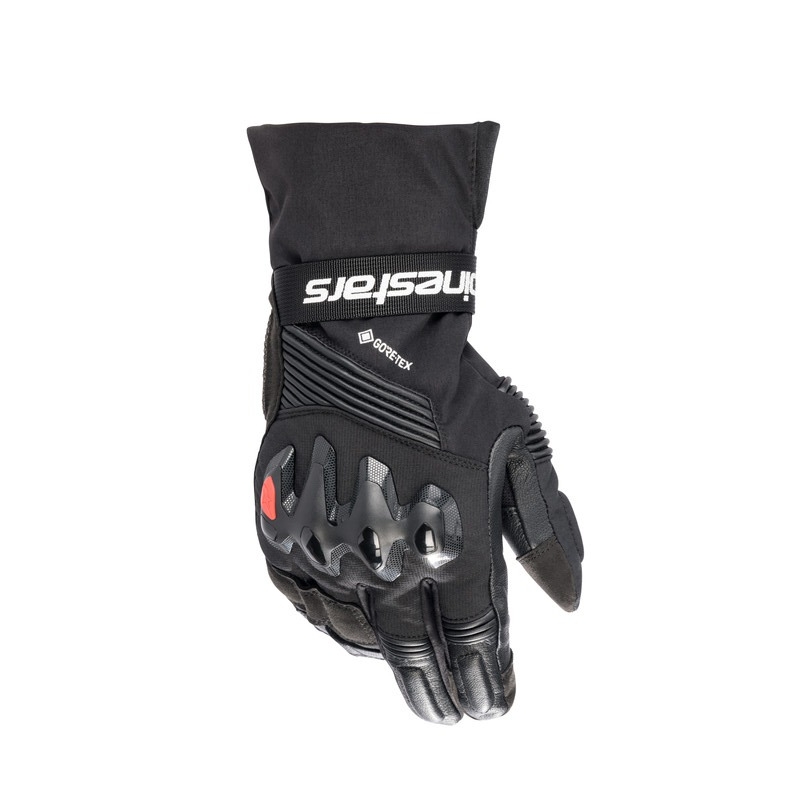 Alpinestars Boulder Gore-Tex Musta Moottoripyöräilyhanskat