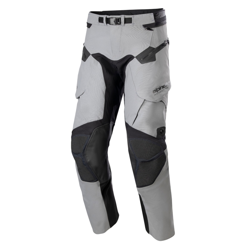 Alpinestars Boulder Gore-Tex harmaa-mustat moottoripyöräilyhousut.