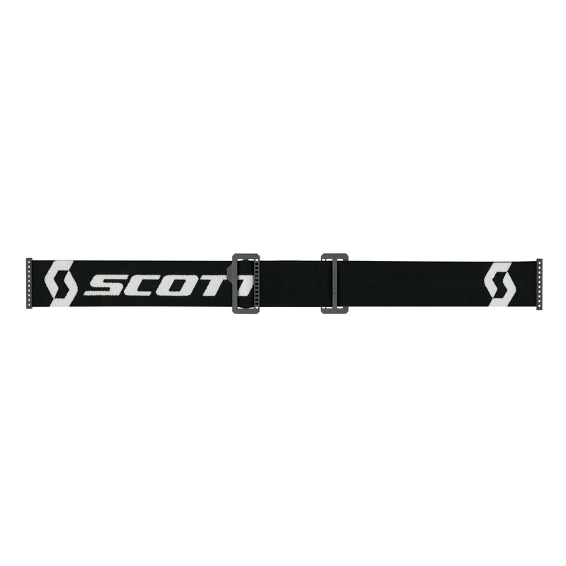 Motokrosové brýle SCOTT - USA Primal CH černo-bílé (stříbrné plexi)