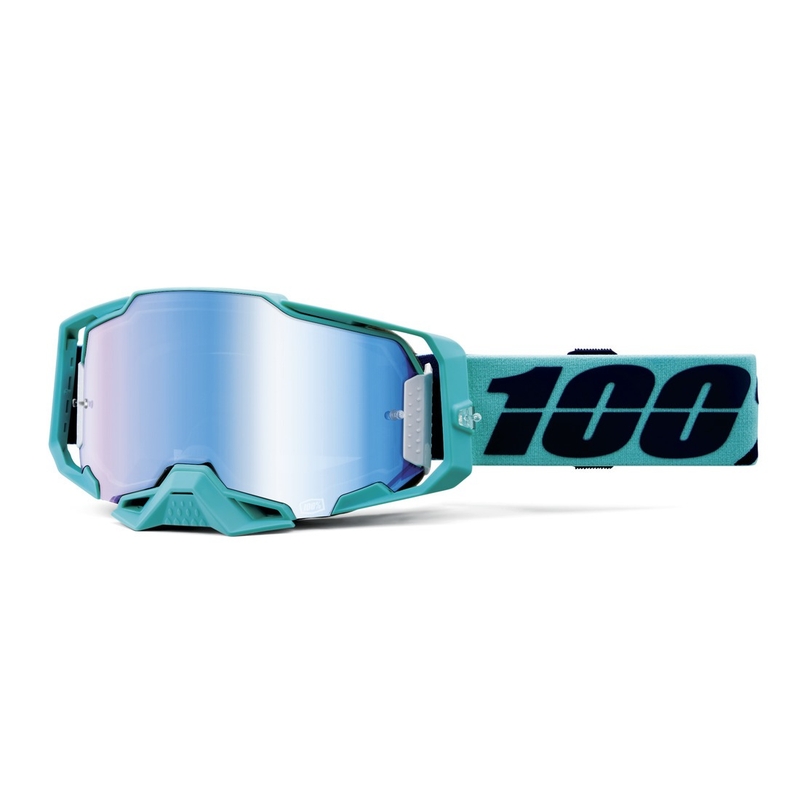 Motocross-lasit 100% ARMEGA Estrel sininen pleksi 100% ARMEGA Estrel sininen pleksi