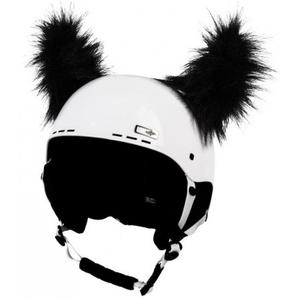 Kypärä korvat sarvet musta karvainen