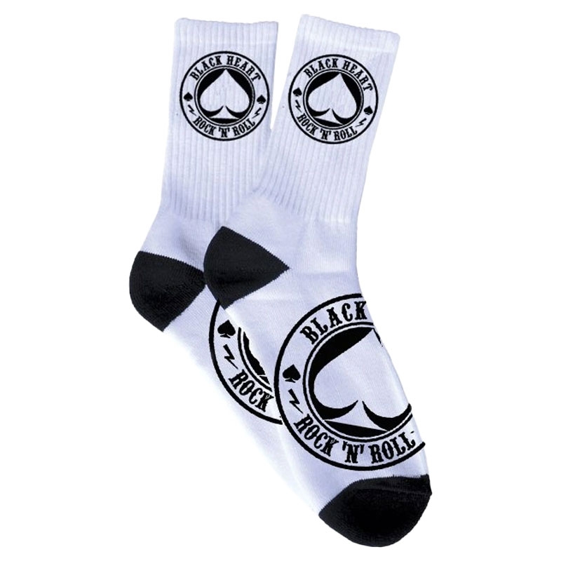 Ponožky Black Heart Ace Of Spades bílé