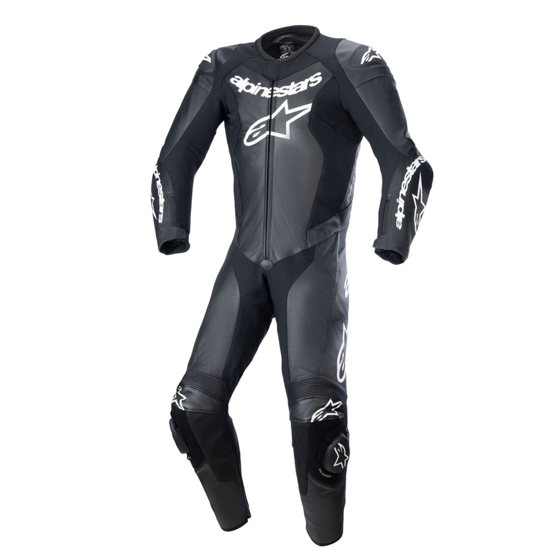 Alpinestars GP Force Lurv Musta nahkainen moottoripyöräilyhaalari