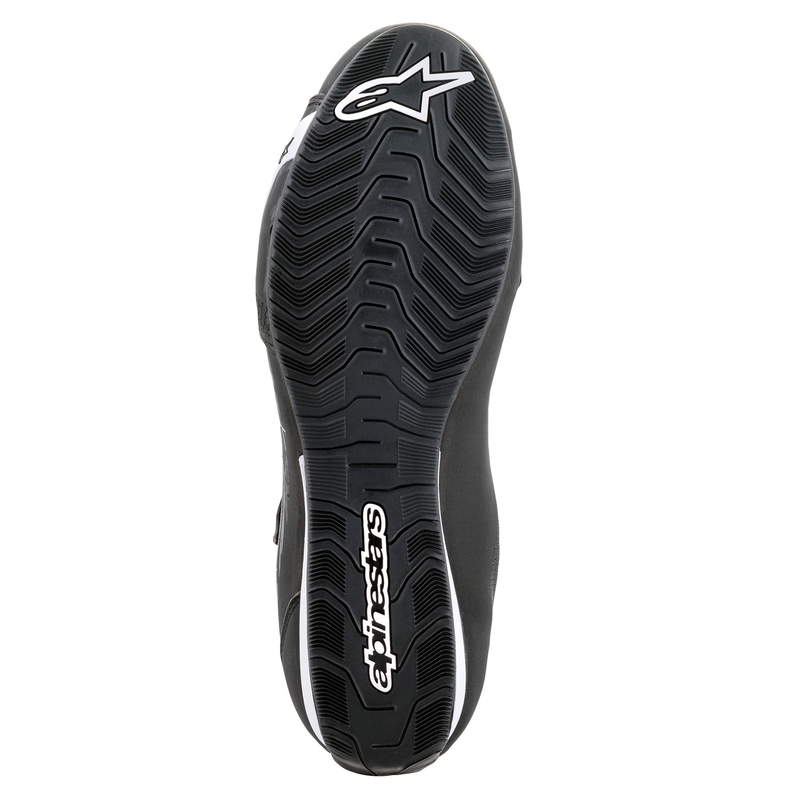 Alpinestars Sector Mustavalkoinen Moottoripyöräilykengät