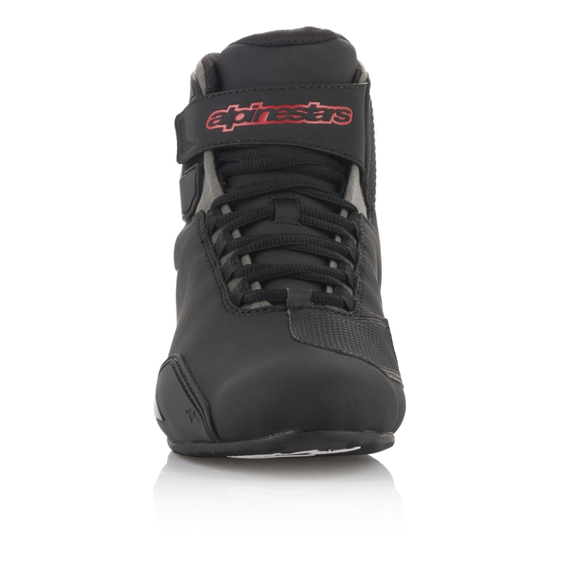 Alpinestars Sector Musta ja punainen moottoripyörä saappaat