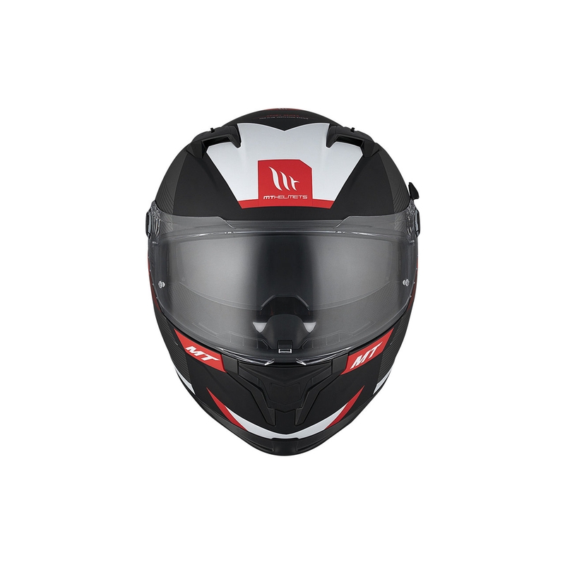 MT BRAKER SV Chento B5 integroitu moottoripyöräilykypärä mattamusta-harmaa-punainen