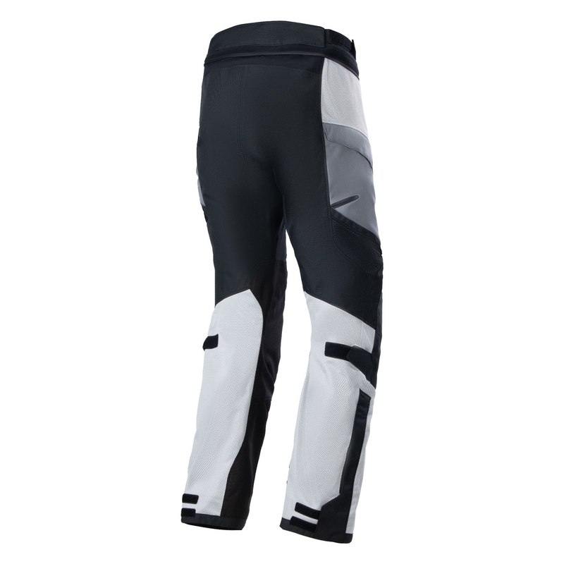 Alpinestars Andes Air Drystar Vaaleanharmaa-Tummanharmaa-Musta-Fluo Keltaiset Moottoripyöräilyhousut