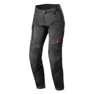 Alpinestars Stella Andes Air Drystar Naisten moottoripyöräilyhousut Musta