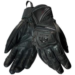 Moottoripyöräilyhanskat Seventy Degrees SD-N30 Mugello musta-harmaa