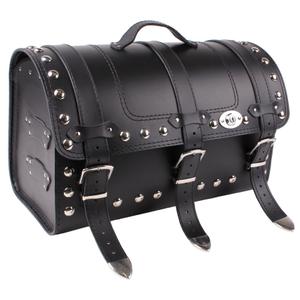 Chopper RSA-131B nahkainen moottoripyöräkotelo lukolla varustettuna