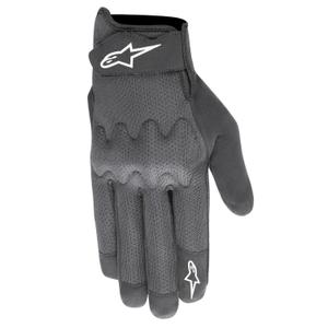 Alpinestars Stated Air Moottoripyöräilykäsineet Musta ja hopea