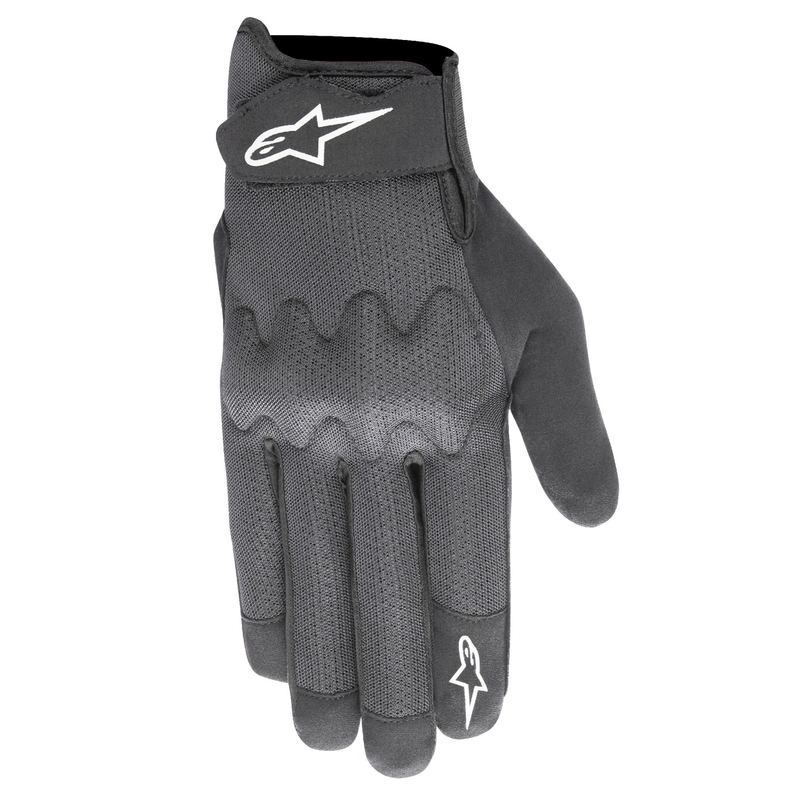Alpinestars Stated Air Moottoripyöräilykäsineet Musta ja hopea