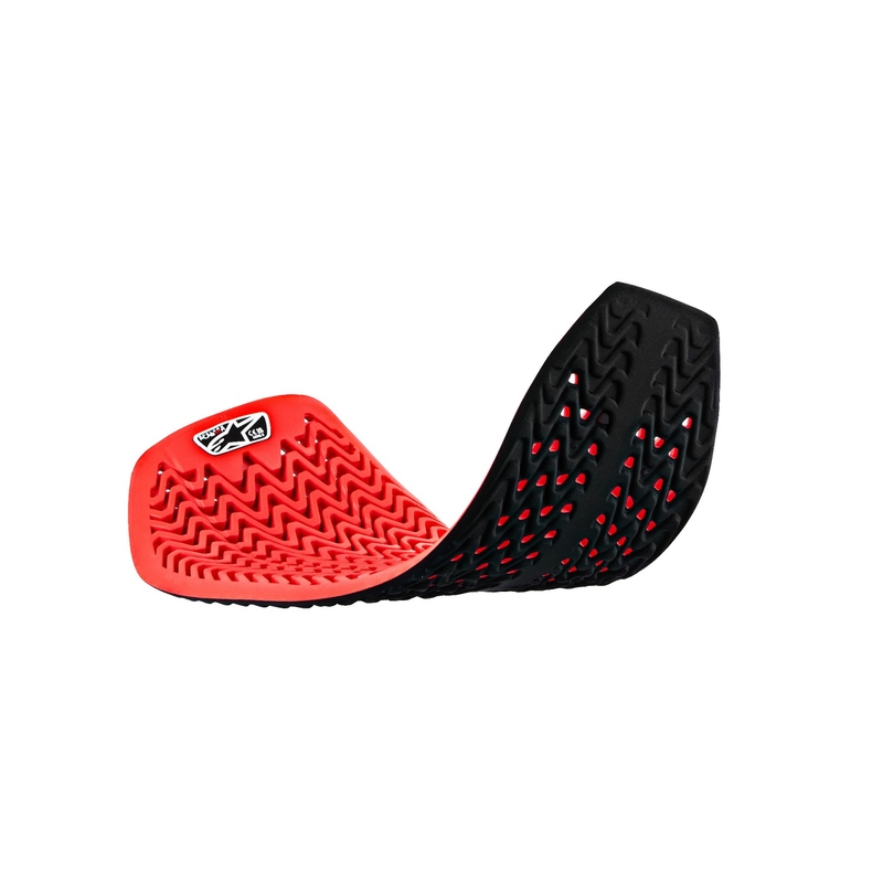 Alpinestars Nucleon Plasma pidennetty selkärangan suojus punainen ja musta