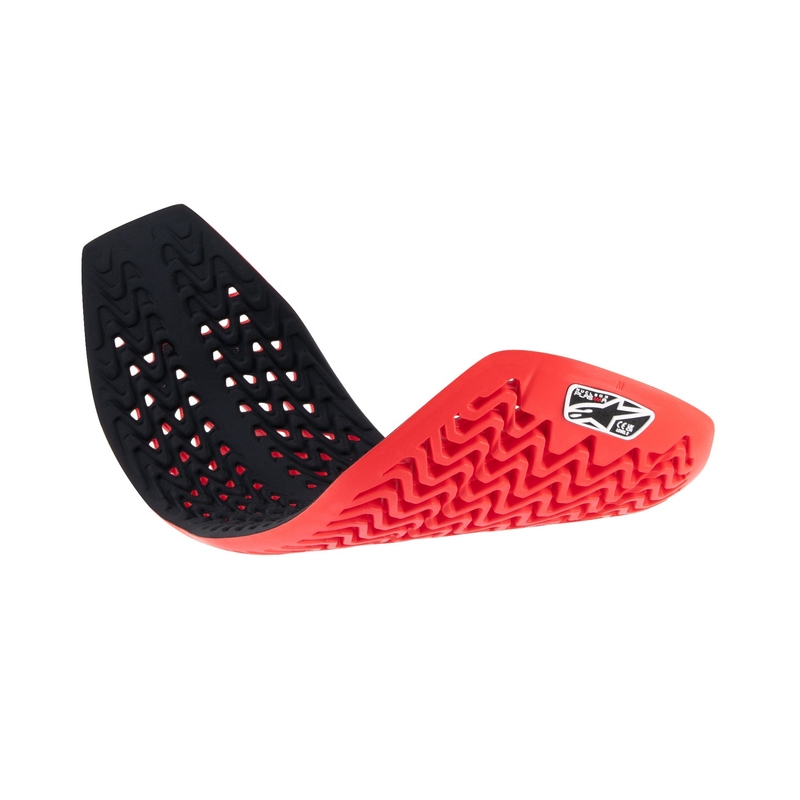Alpinestars Nucleon Plasma pidennetty selkärangan suojus punainen ja musta