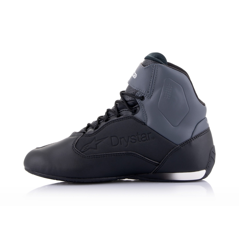 Alpinestars Faster-3 Drystar Musta-Tummanharmaa Moottoripyöräilykengät