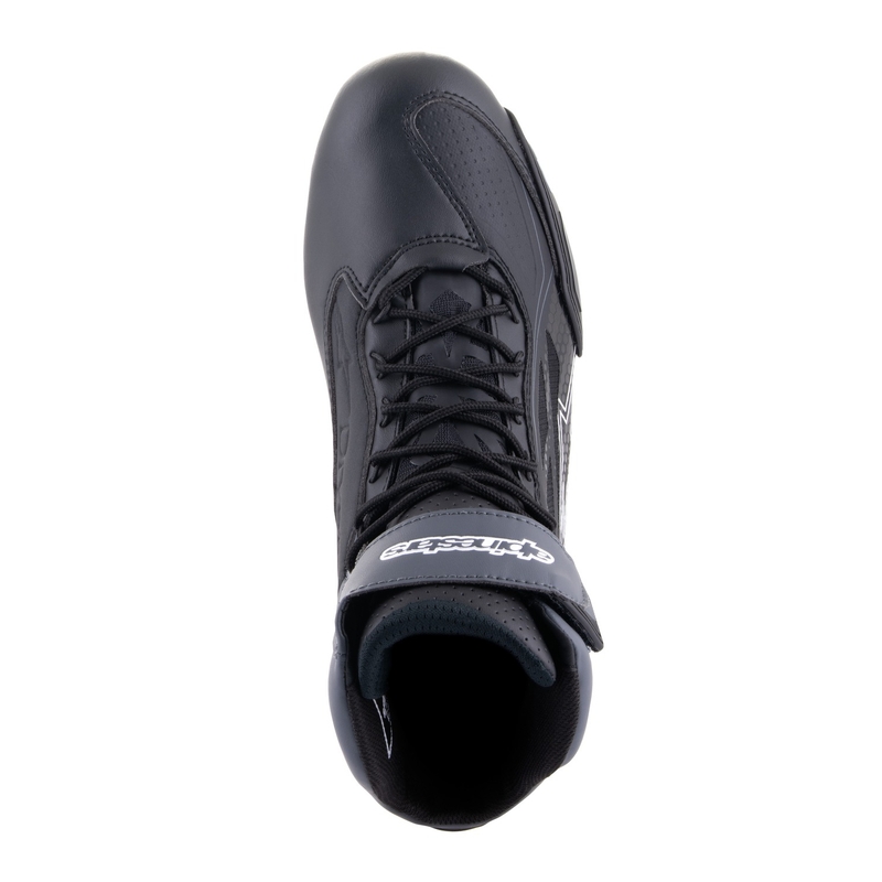 Alpinestars Faster-3 Drystar Musta-Tummanharmaa Moottoripyöräilykengät