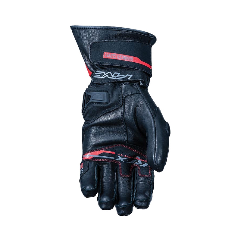 Rukavice na motorku FIVE RFX Sport černo-červené