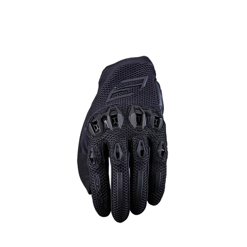 Moottoripyöräilykäsineet FIVE Stunt Evo2 Airflow musta