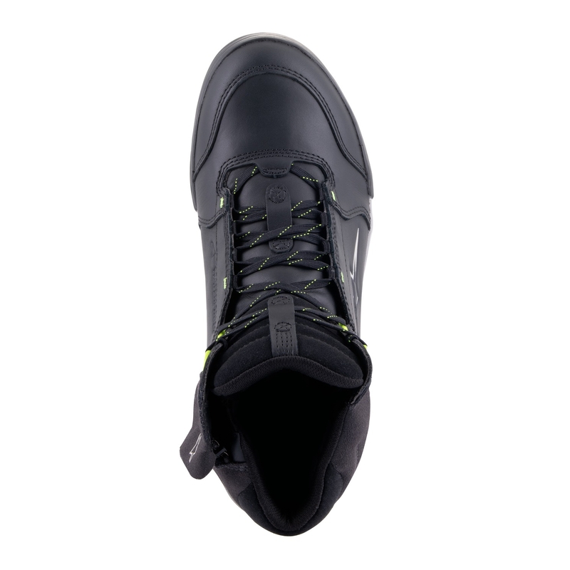 Alpinestars Chrome Drystar Musta-Harmaa-Fluo Keltainen Moottoripyöräilykengät