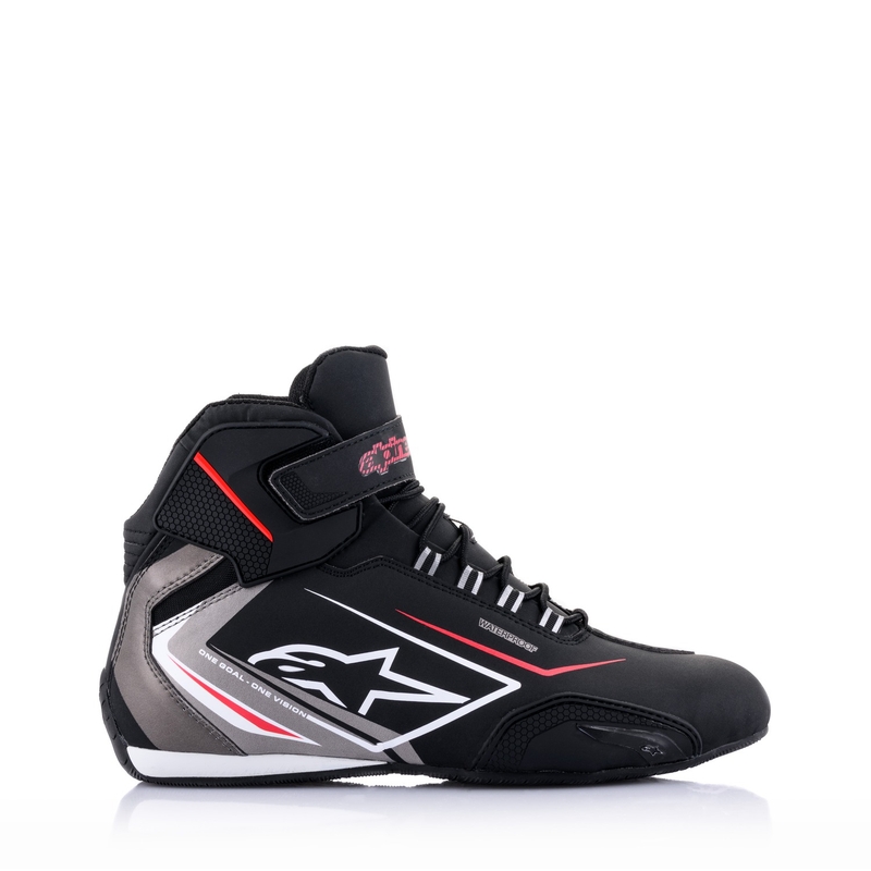 Alpinestars Sektor Vedenpitävä Musta, Valkoinen ja Harmaa Moottoripyöräilykengät