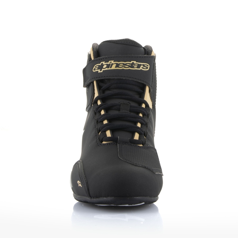 Alpinestars Stella Sector Black-Champagne Naisten moottoripyöräsaappaat