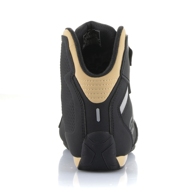 Alpinestars Stella Sector Black-Champagne Naisten moottoripyöräsaappaat