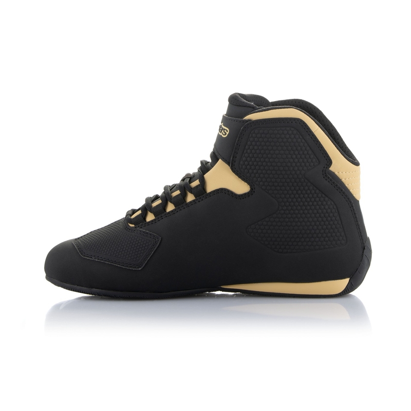 Alpinestars Stella Sector Black-Champagne Naisten moottoripyöräsaappaat