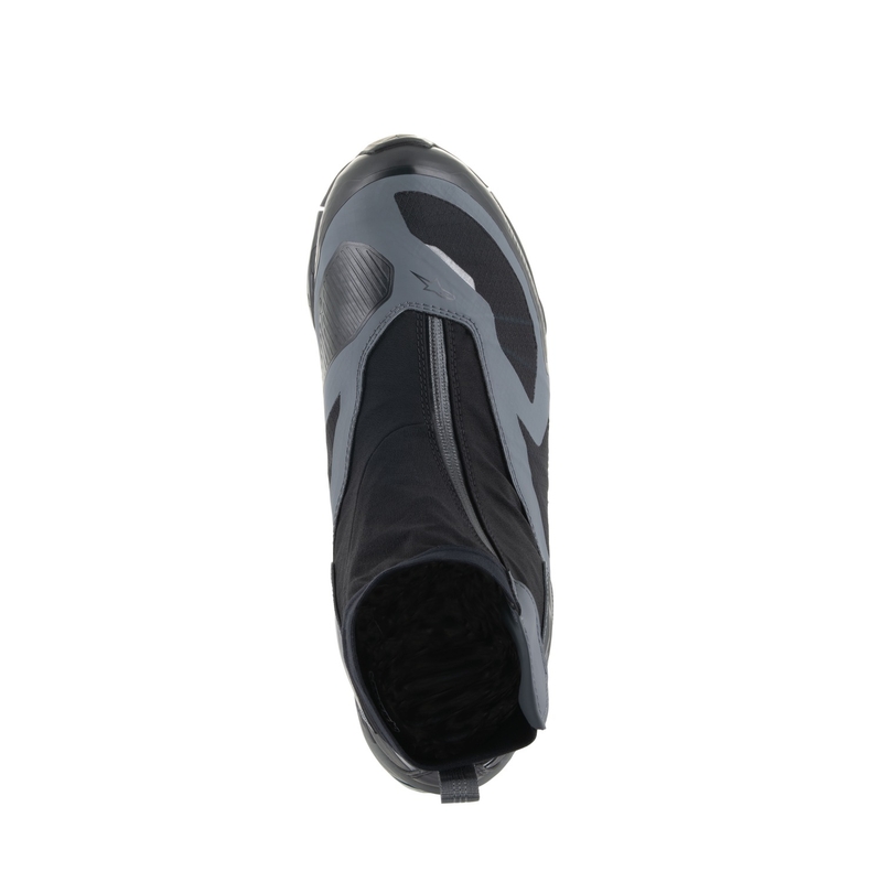Alpinestars CR-8 Gore-Tex Musta-Harmaa-Sininen Moottoripyöräilykengät