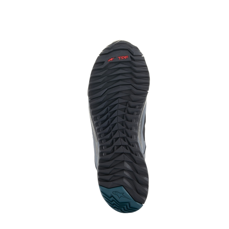 Alpinestars CR-8 Gore-Tex Musta-Harmaa-Sininen Moottoripyöräilykengät
