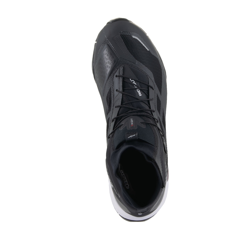 Alpinestars CR-1 mustavalkoiset moottoripyöräilykengät