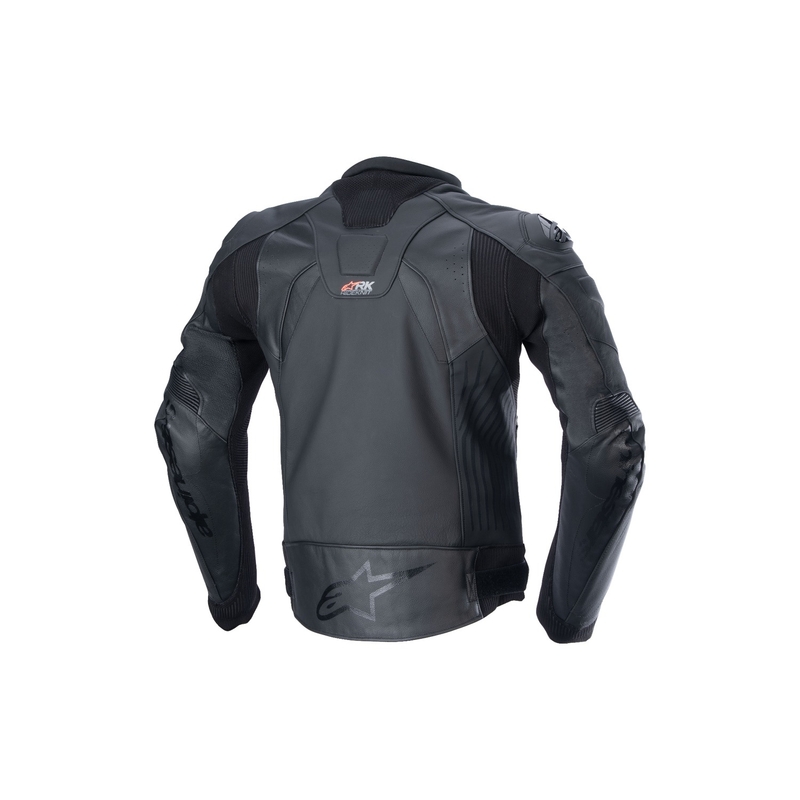 Alpinestars GP Plus R 4 Rideknit Musta Nahka Moottoripyöräily takki