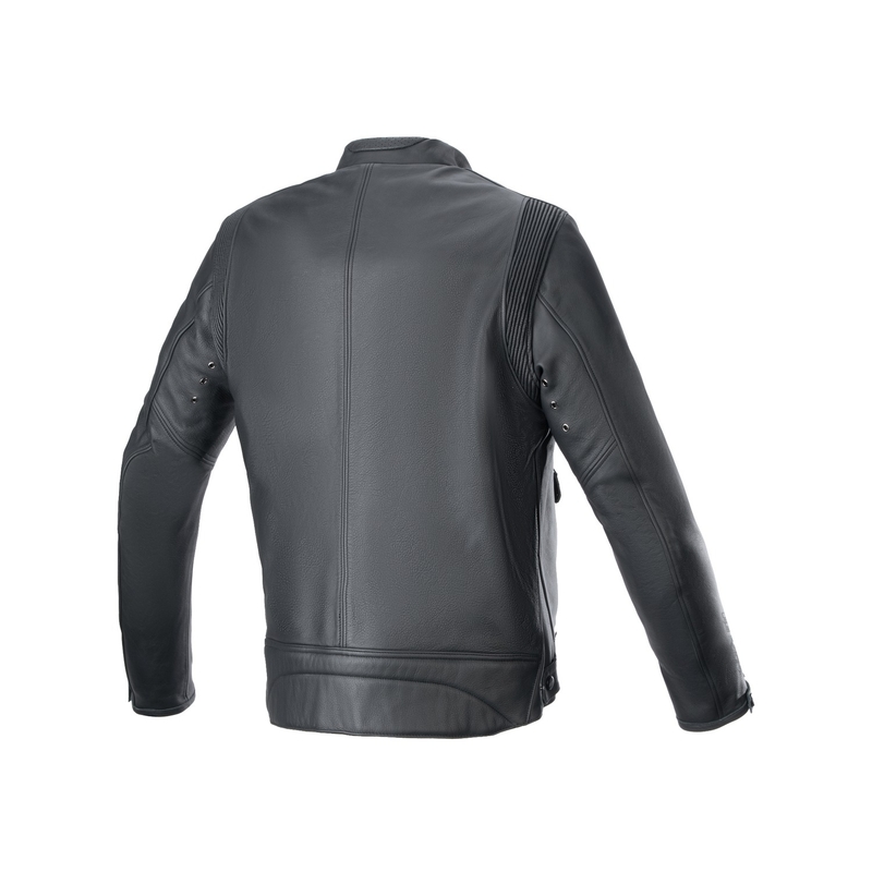 Alpinestars Dyno Musta Nahka Moottoripyöräily takki