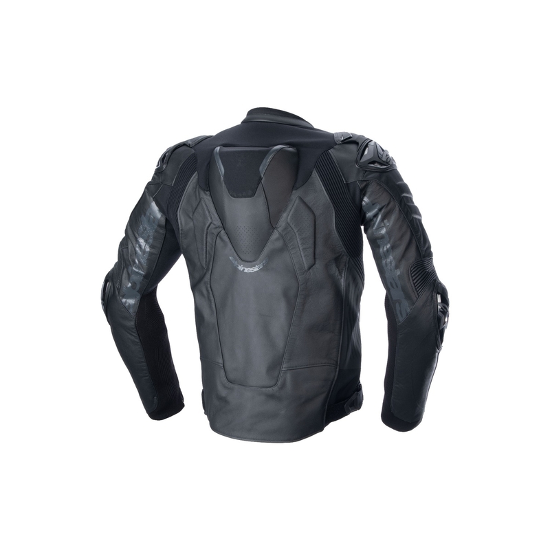 Alpinestars Atem 5 Musta nahkainen moottoripyöräily takki
