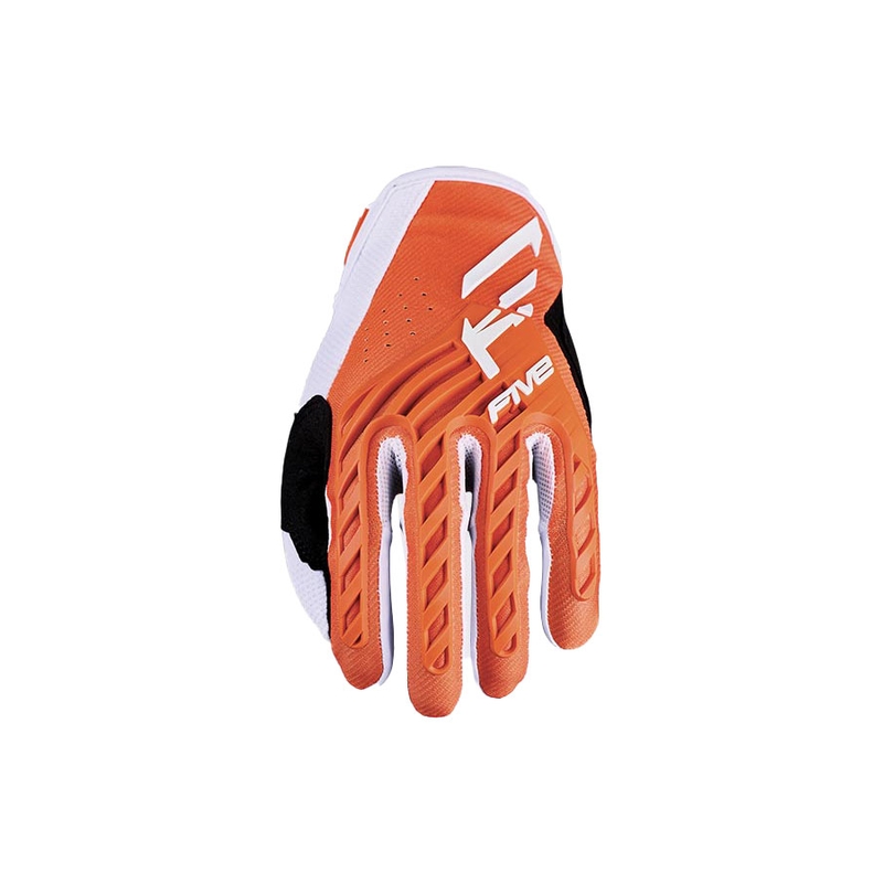 Lasten motocross-käsineet FIVE MFX3 EVO oranssi ja valkoinen