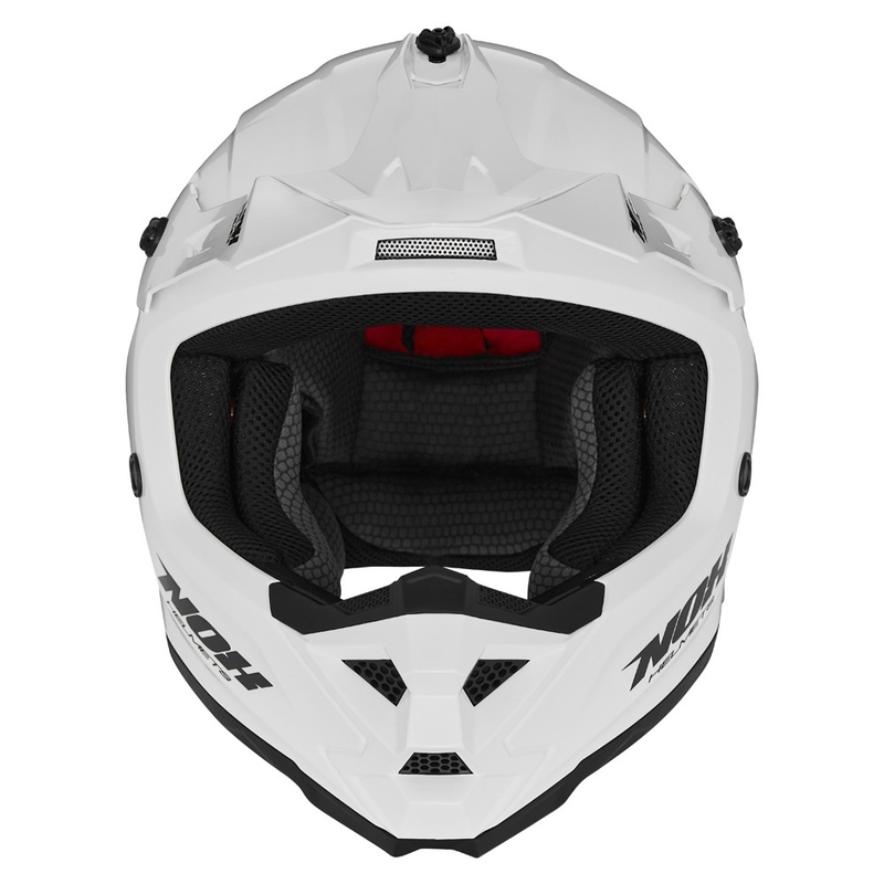 Lasten motocross kypärä NOX N761 MX valkoinen