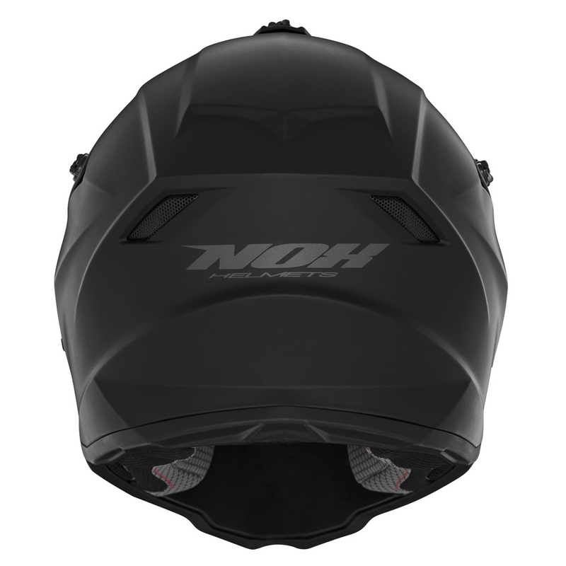Lasten motocross kypärä NOX N761 MX mattamusta