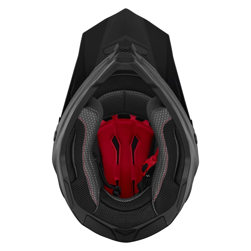 Lasten motocross kypärä NOX N761 MX mattamusta