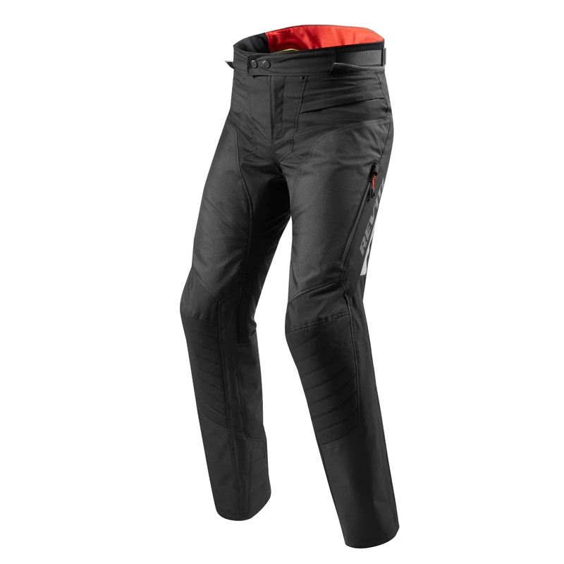 Kalhoty na motorku Revit Vapor 2 černé prodloužené výprodej