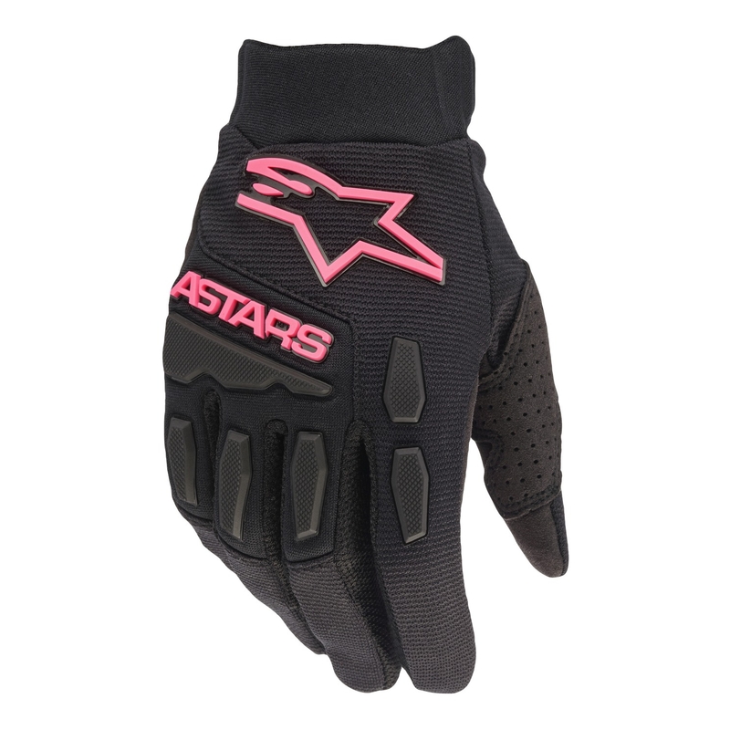 Dámské motokrosové rukavice Alpinestars Stella Full Bore černo-růžové