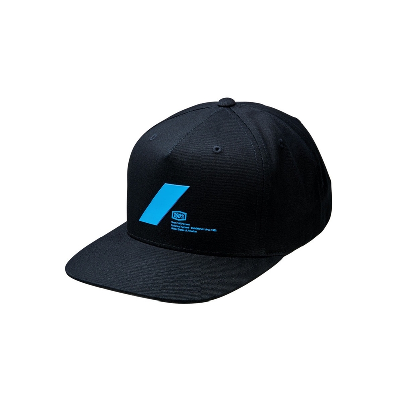 Lippis 100% Forward USA Snapback musta