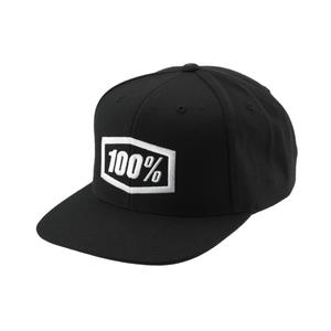 Lasten lippis 100% Icon Snapback musta