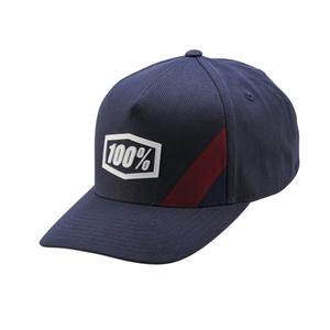 Lippis 100% Cornestone Snapback siniharmaa