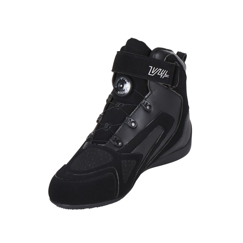 Furygan V4 Easy D3O mustavalkoiset moottoripyöräsaappaat