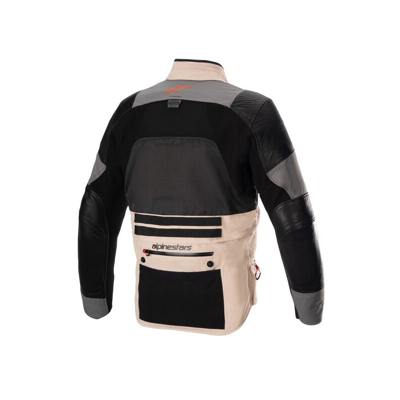 Alpinestars AMT-10R Drystar XF moottoripyöräily takki hiekka-musta-vaaleanpunainen