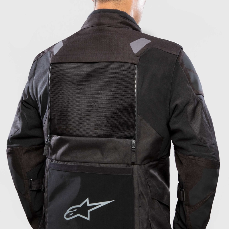 Alpinestars Halo Drystar Musta Moottoripyöräily takki